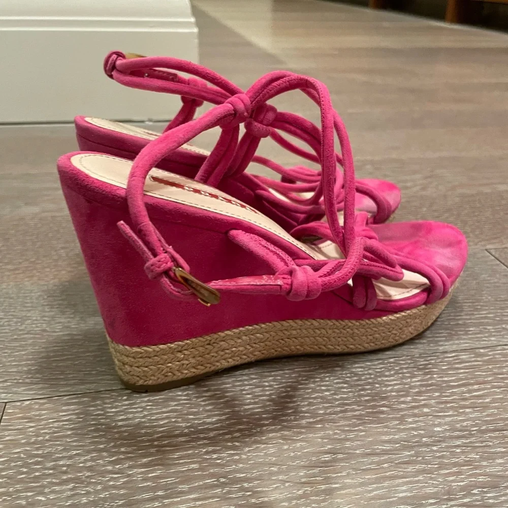 Pink Prada Wedges - Picture 3 of 3